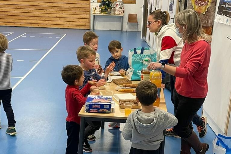 Goûter de Noël chez les babys