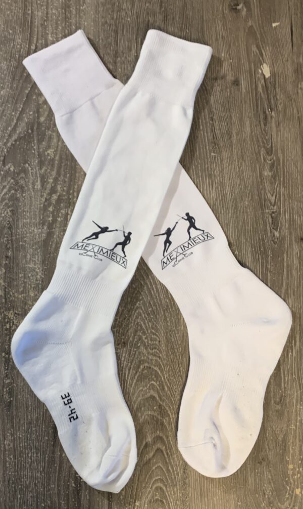 Chaussettes escrime floquées – Image 2