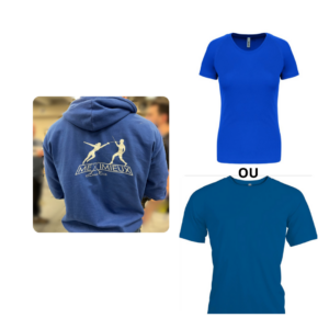 Lot Veste/Tee-shirt Sport Adulte