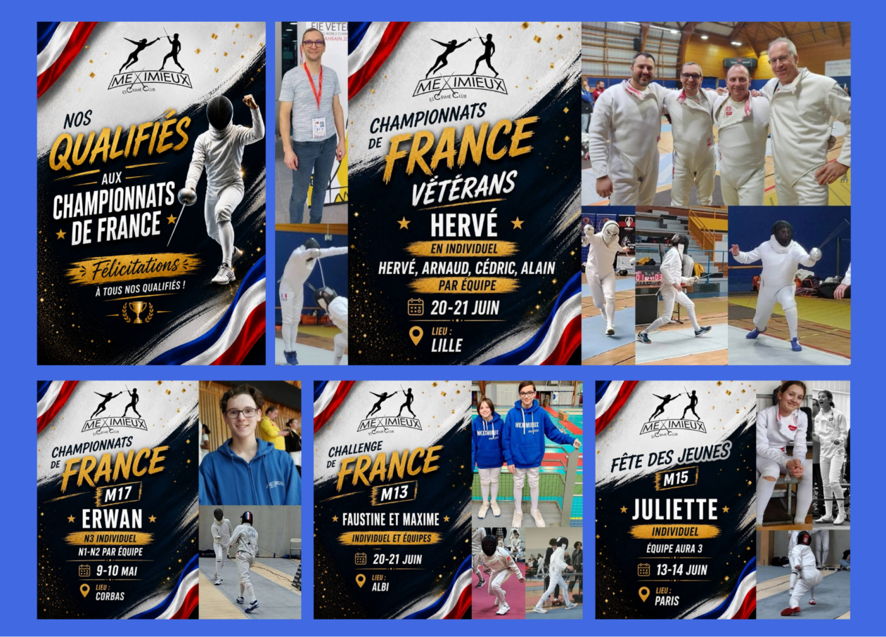Direction les Championnats de France